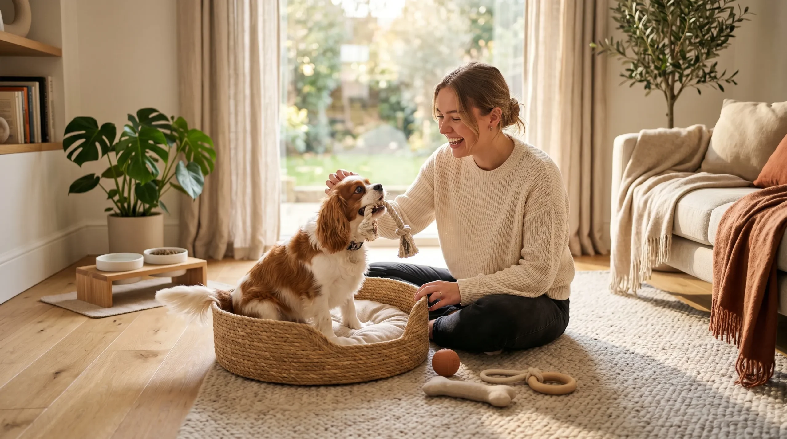 Cozy home scene ambiance